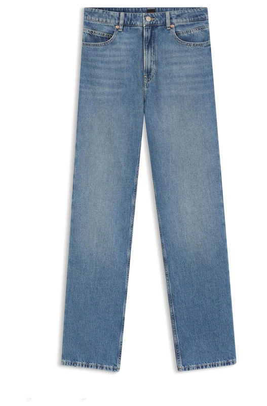 BOSS Women's Jeans Trousers, Open Blue 475, 24W / 32L
