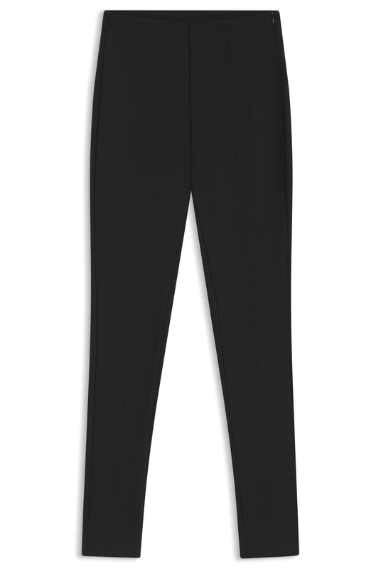 BOSS Women's Trousers_Flat, Black 001, 24