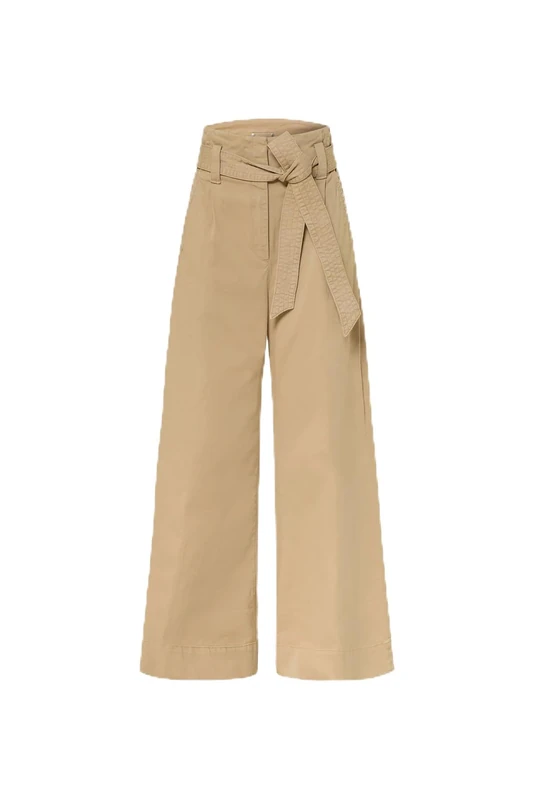 BOSS Women's Trousers_Flat, Rust/Copper 222, 20