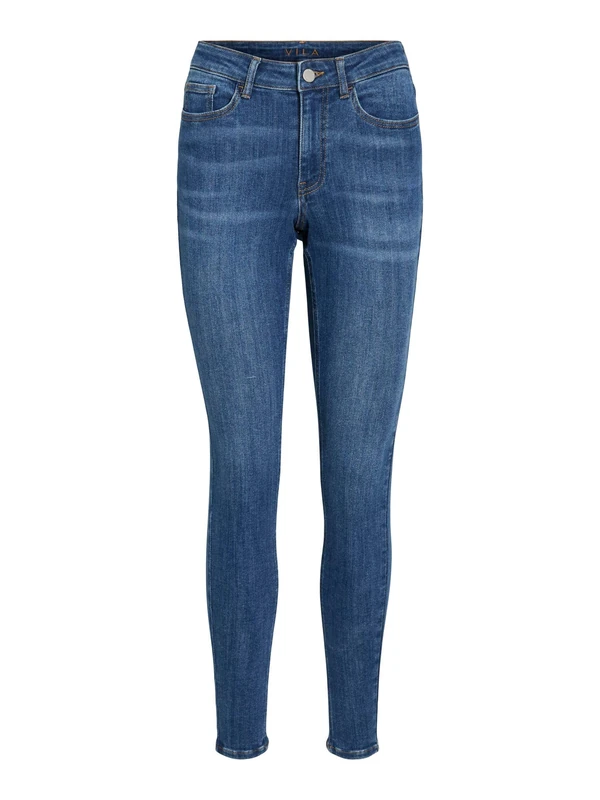 Vila Visarah Rw Skinny Jeans MBD Bub248-Noos, Medium Blue (Medium Blue Denim), XL / 30L