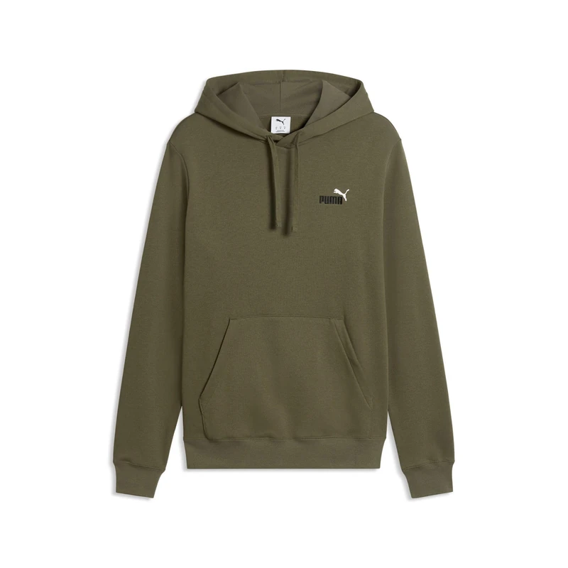 PUMA ESS 2 COLOR Small No. 1 Logo Hoodie TR Loden Green