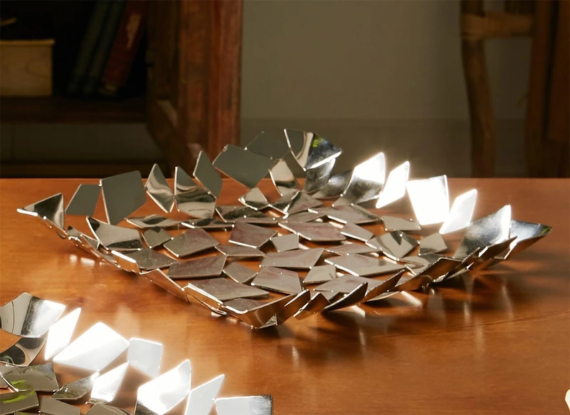 Metal Troq Centre. Formas 26 x 26 cm. 26 x 26 x 3 cm - Image 1