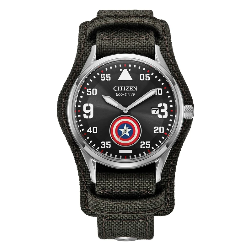 Citizen Wrist Watch Gents Eco-Drive Captain America