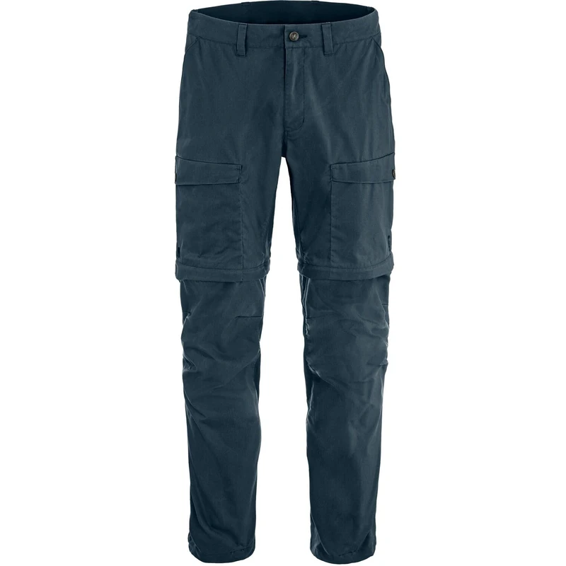 FJALLRAVEN Abisko Hybrid Trail TRS Zip-Off M Navy - Image 1