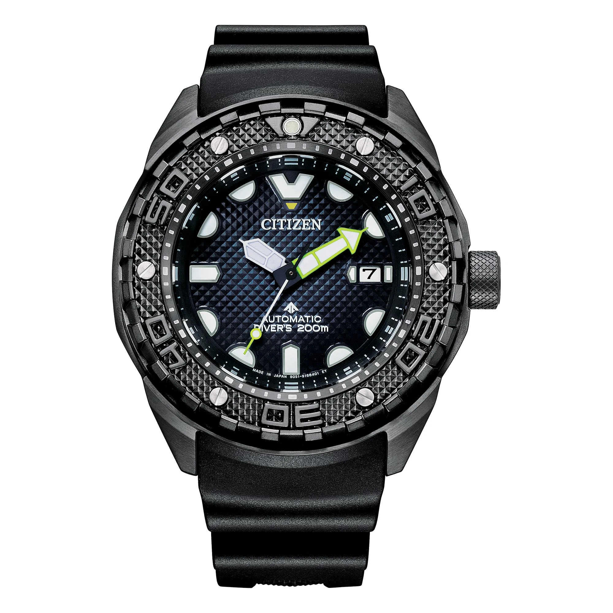 Citizen Men's Analog Automatic Watch with Polyurethane Strap NB6005-05L