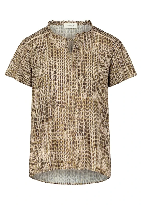 CARTOON 8793/7309 Women's Shirt, Khaki/Nature, 42, Khaki/Nature, 10