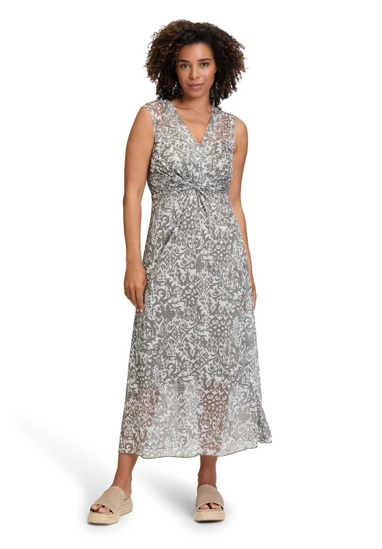 Cartoon Women's Summer Dress from The Brand, White/Khaki, 14