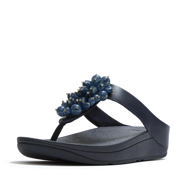 Fitflop FINO BEAD-CLUSTER TOE-POST SANDALS