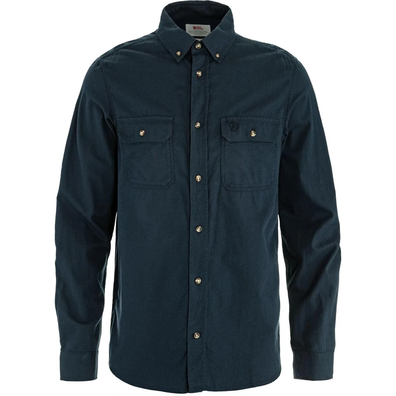 FJALLRAVEN Övik Lite Flannel Shirt M Dark Navy