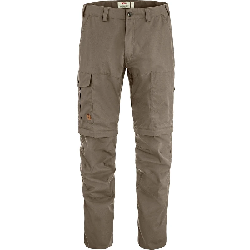 FJALLRAVEN Karl Pro Zip-Off Trousers M Suede Brown - Image 1
