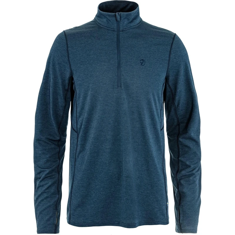 FJALLRAVEN Abisko Day Hike Half Zip M Indigo Blue - Image 1