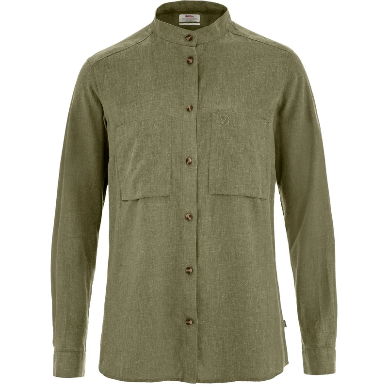 FJALLRAVEN Övik Hemp Shirt LS W Green