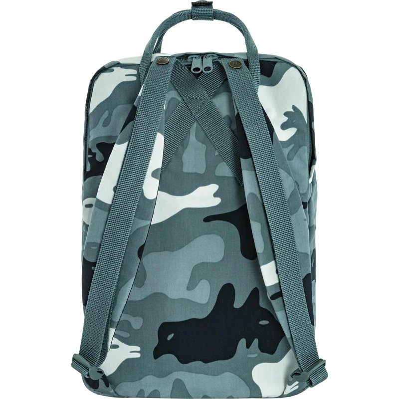 Fjällräven backpack laptop backpack with laptop compartment Kånken Graphics Laptop 15" 16L Nimbus Blue - Hidden Animals blue-grey