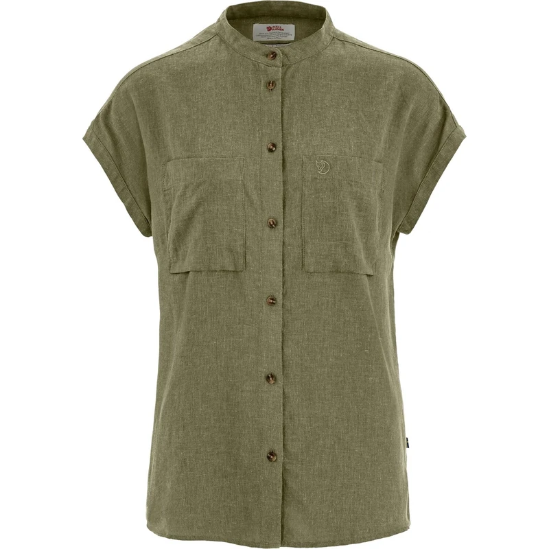 FJALLRAVEN Övik Hemp Shirt SS W Green