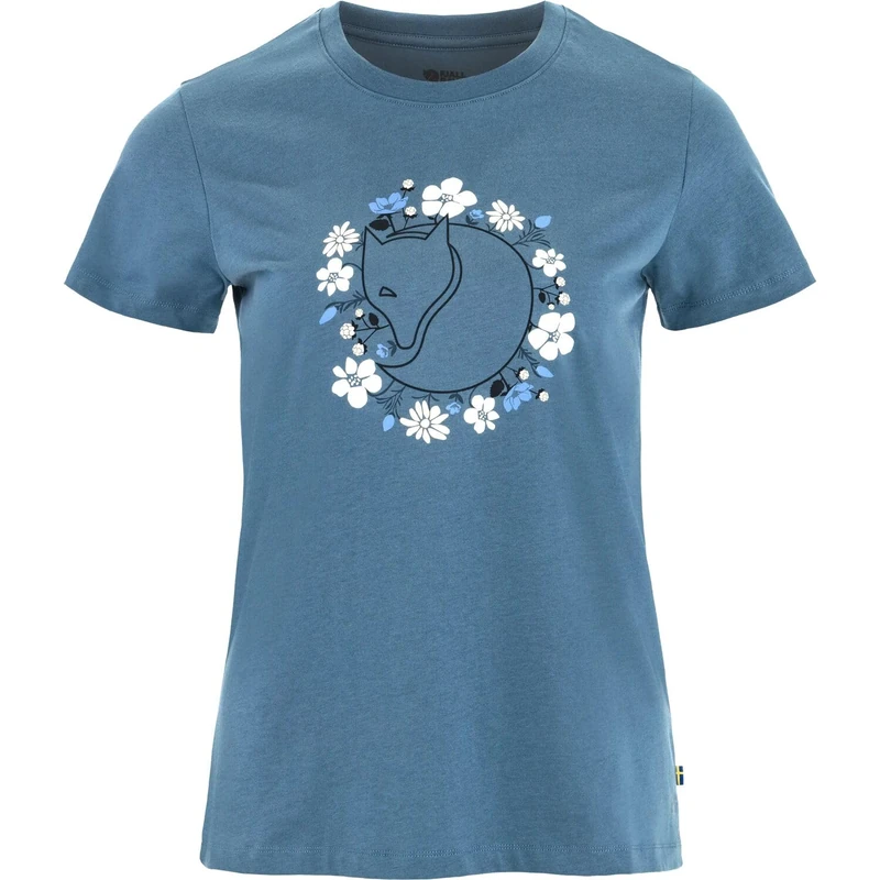 FJALLRAVEN Fjällblomster Fox T-Shirt W