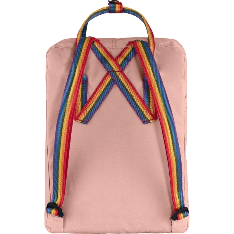 Fjällräven backpack leisure backpack Kånken Kånken Rainbow 16L Chalk Rose - Rainbow old pink