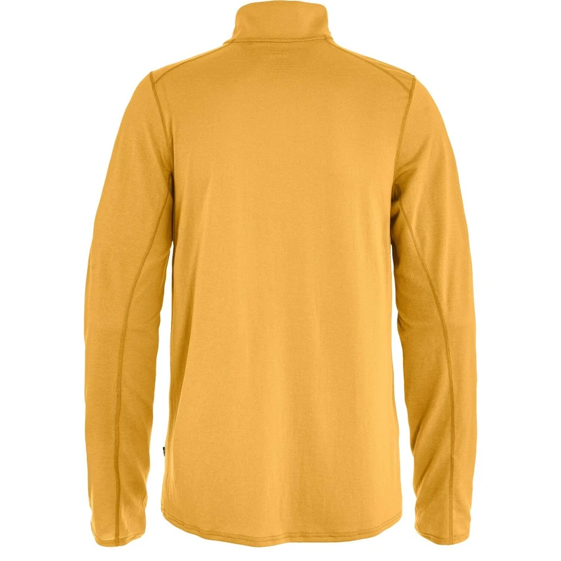 FJALLRAVEN Abisko Day Hike Half Zip M Ochre
