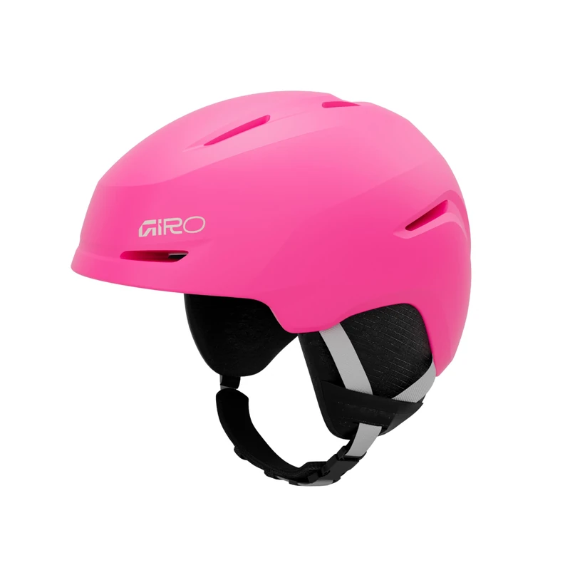 Giro Spur Youth Ski Helmet - Adjustable Fit, Vertical Tuning, Vents for Temperature Control, Designed for Young Skiers, Pink, Size: YS
