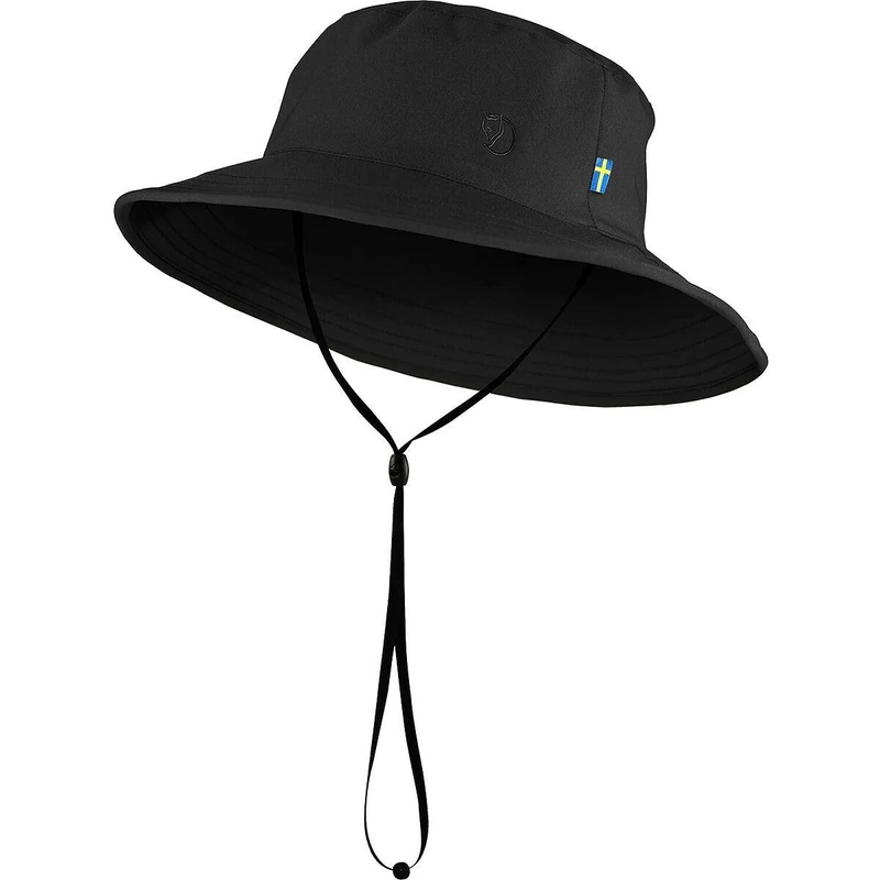 FJALLRAVEN Abisko Sun Hat Black - Image 1