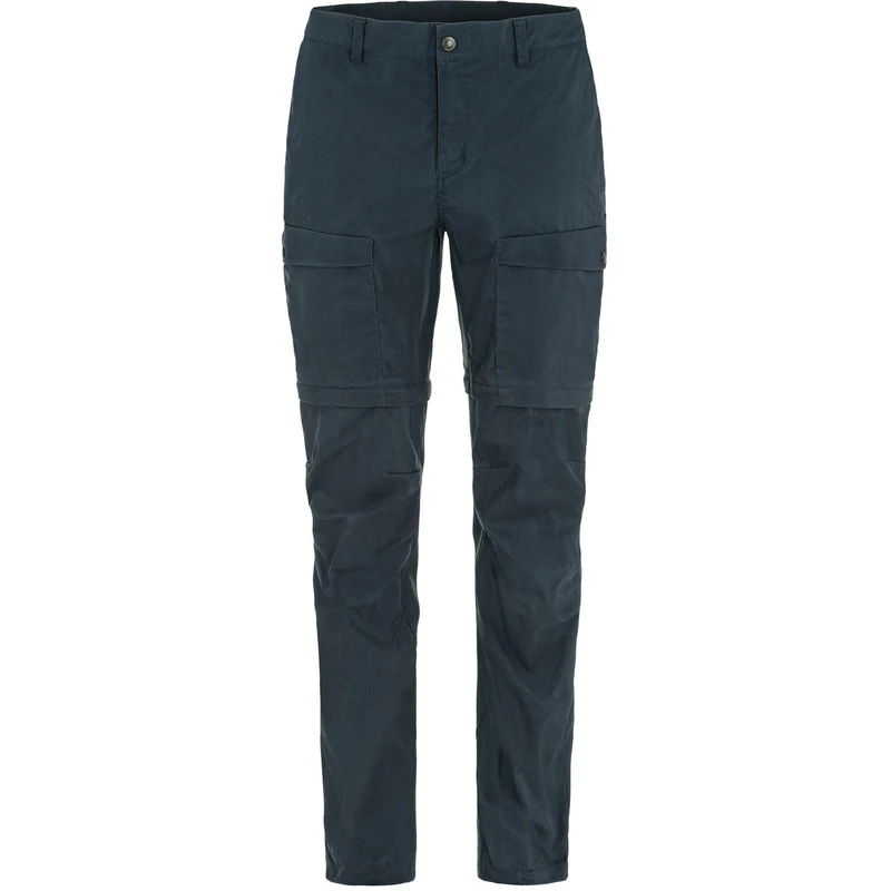 FJALLRAVEN Abisko Hybrid Trail TRS Zip-Off W Navy