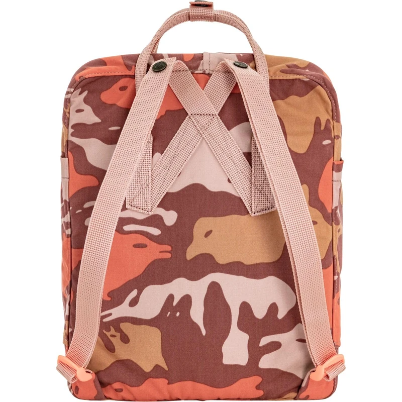 Fjällräven backpack leisure backpack Kånken Graphics 16L Chalk Rose - Hidden Animals red