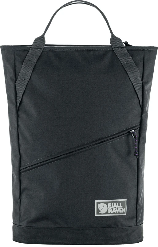 Fjällräven backpack leisure backpack with laptop compartment Vardag Totepack 22 Coal Black dark grey