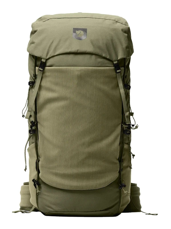 Fjällräven backpack hiking backpack Kajka X-Lätt 45 Green olive