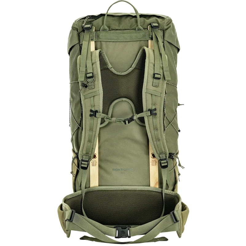 Fjällräven backpack hiking backpack Kajka X-Lätt 45 Green olive