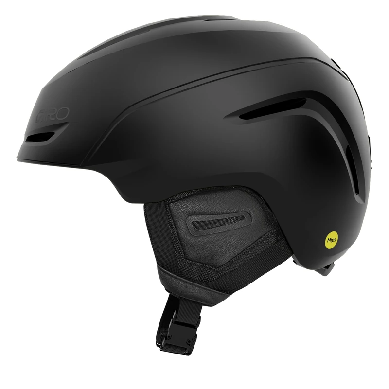 Giro Neo Mips Helmet - Lightweight In-Mold Construction, Adjustable Fit System, Thermostat Control Venting, Impact Protection, Matte Black, Size: S