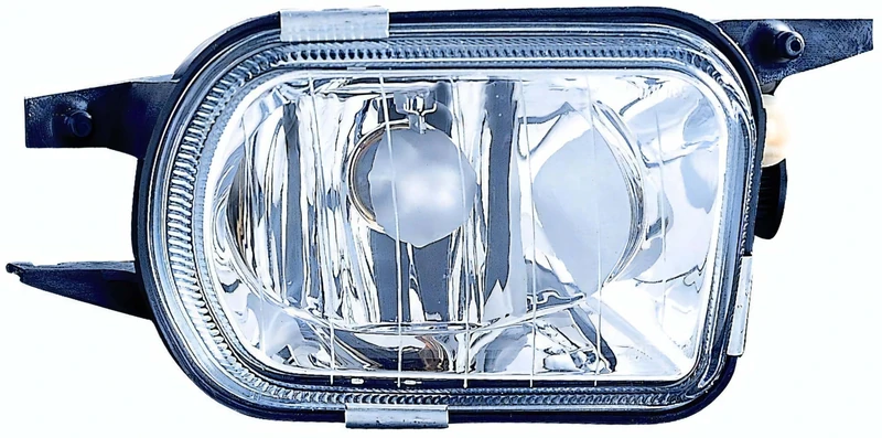 PROPOSTEONLINE Fog Light Made for Mercedes C-Class W203 from 2003 to 2004 Passenger Side H3 with Smooth Glass A2038201256