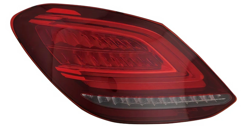 PROPOSTEONLINE Headlight made for Mercedes C-Class W205 from 2018 to 2021 Rear Left East LED A2059064503