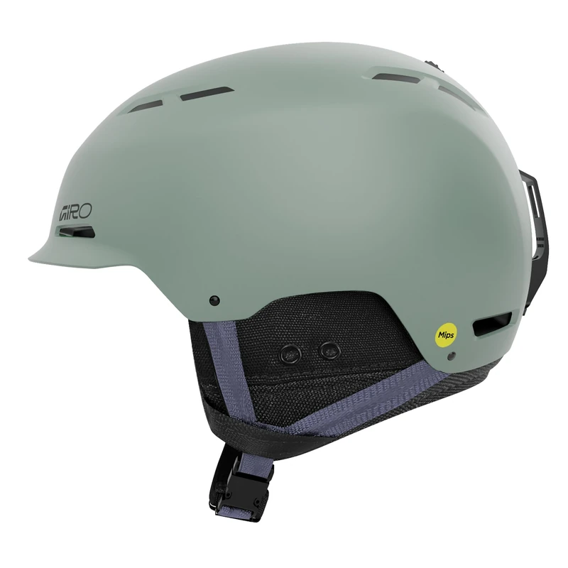 Giro Trig Mips Helmet - Adjustable Venting, Seamless Goggle Compatibility, Multi-Directional Impact Protection for Freestyle & Backcountry, Color: Light Green, Size: M