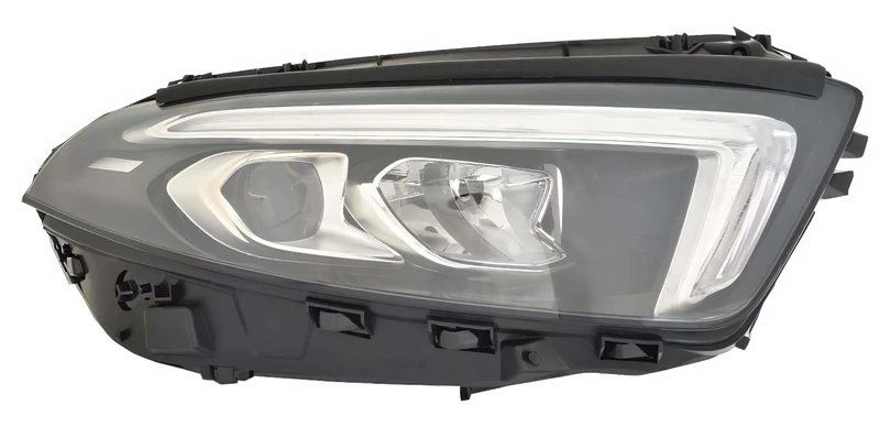 PROPOSTEONLINE Headlight made for Mercedes A-Class W177 4 doors from year 2019 passenger side FULL-LED with electric motor A1779060201