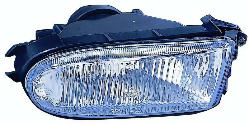 PROPOSTEONLINE Fog Light Made for Renault Megane from 1995 to 1999 Passenger Side H1 7701040681