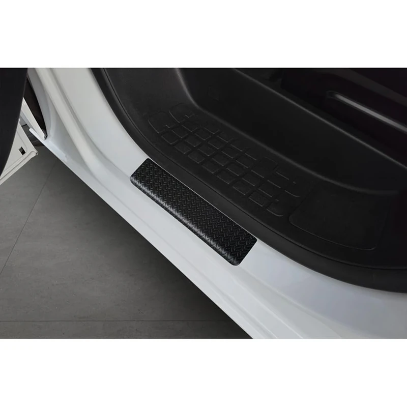Alu lower door sill protectors compatible with Toyota Proace Verso II & Citroën Spacetourer/Jumpy 4d 16- & Peugeot Expert 4d 16-21 & FL 21-/Traveller 16- & Opel Vivaro III/Zafira Life 19- - 4-pieces