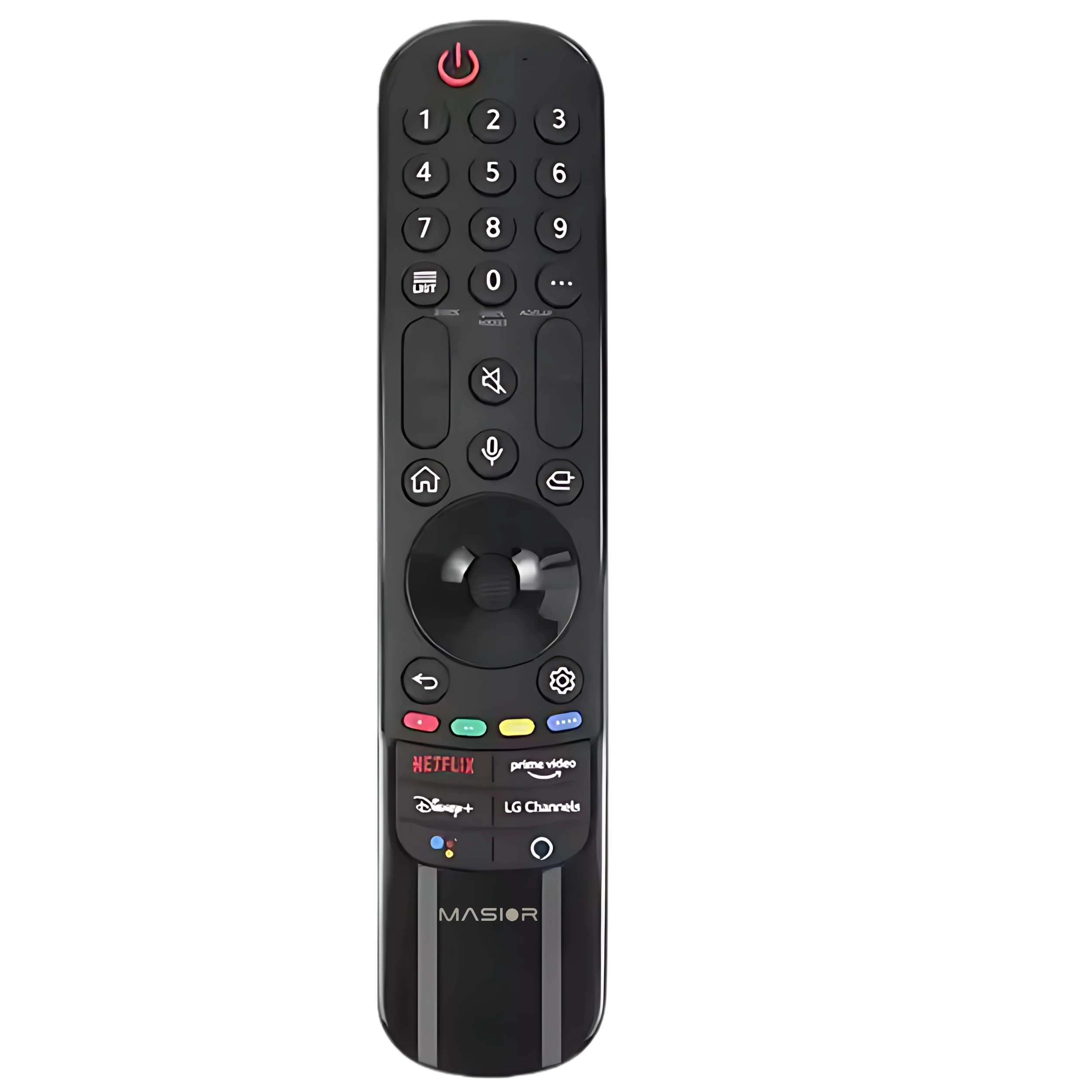 Magic Remote for LG-Smart-TV-Remote-Control,Replacement for MR24GA MR23GA MR22GN MR21GA,MR20GA,MR24GA Suitable for LG UHD OLED QNED NanoCell 4K 8K Smart TV,with Pointer and Voice Function (MASIOR)
