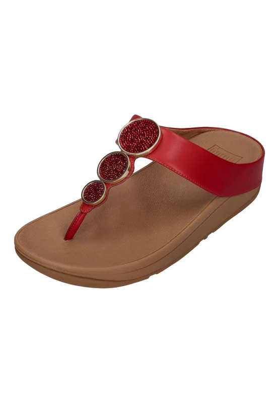 Fitflop HALO BEAD-CIRCLE METALLIC TOE-POST SANDALS