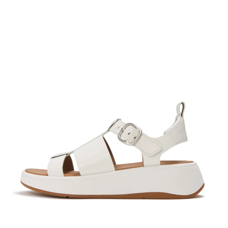 Fitflop F-MODE LEATHER FLATFORM FISHERMAN SANDALS
