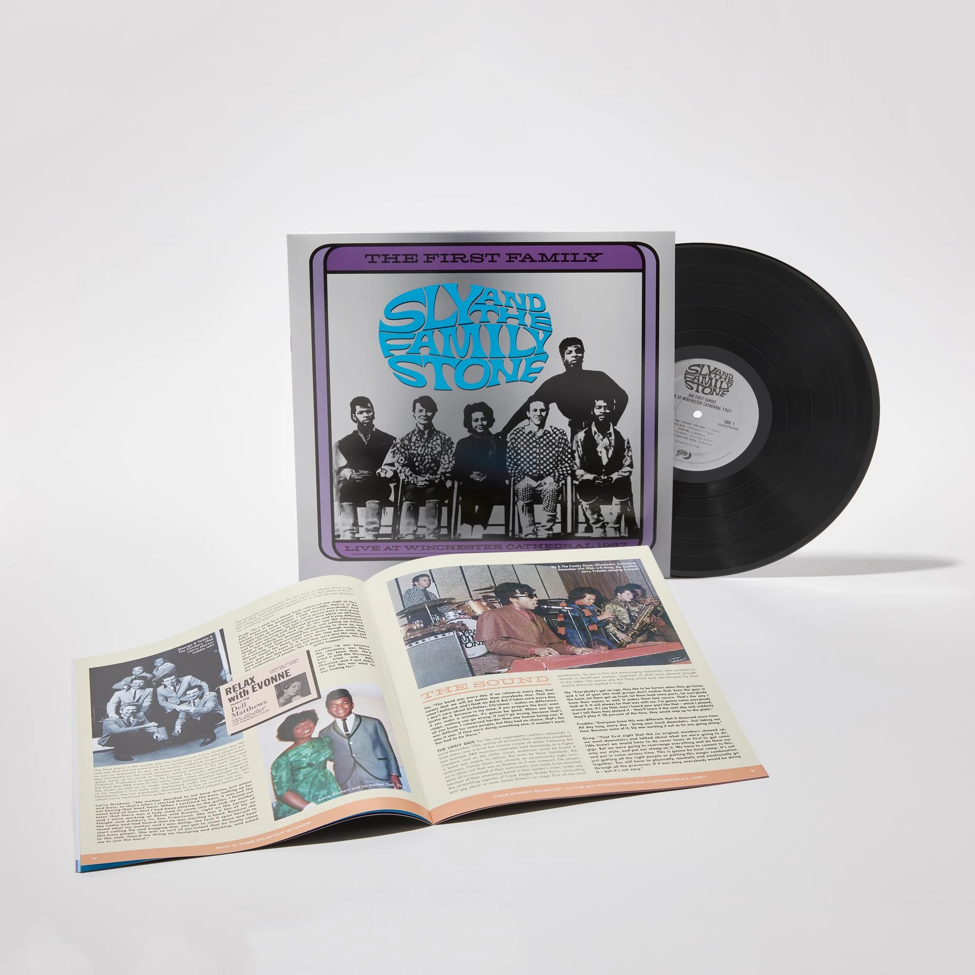 Sly And The Family Stone - The First Family: Live At The Winchester Cathedral 1967 (Black LP + 24 Page Book) [VINYL]