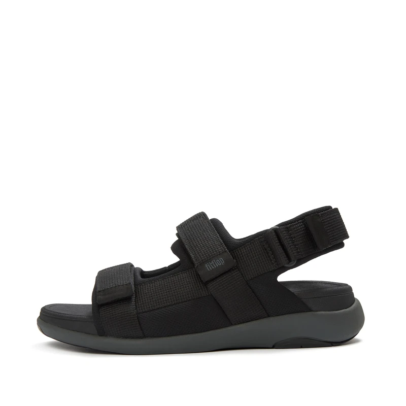 Fitflop F-MODE GO MENS ADJ. PADDED-WEBBING B/STRAP SANDALS - Image 1