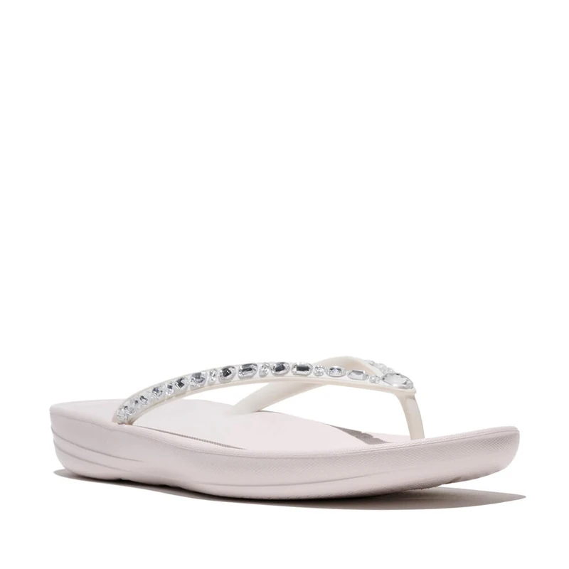 Fitflop iQUSHION Multi-Crystal Ergonomic Flip-Flops