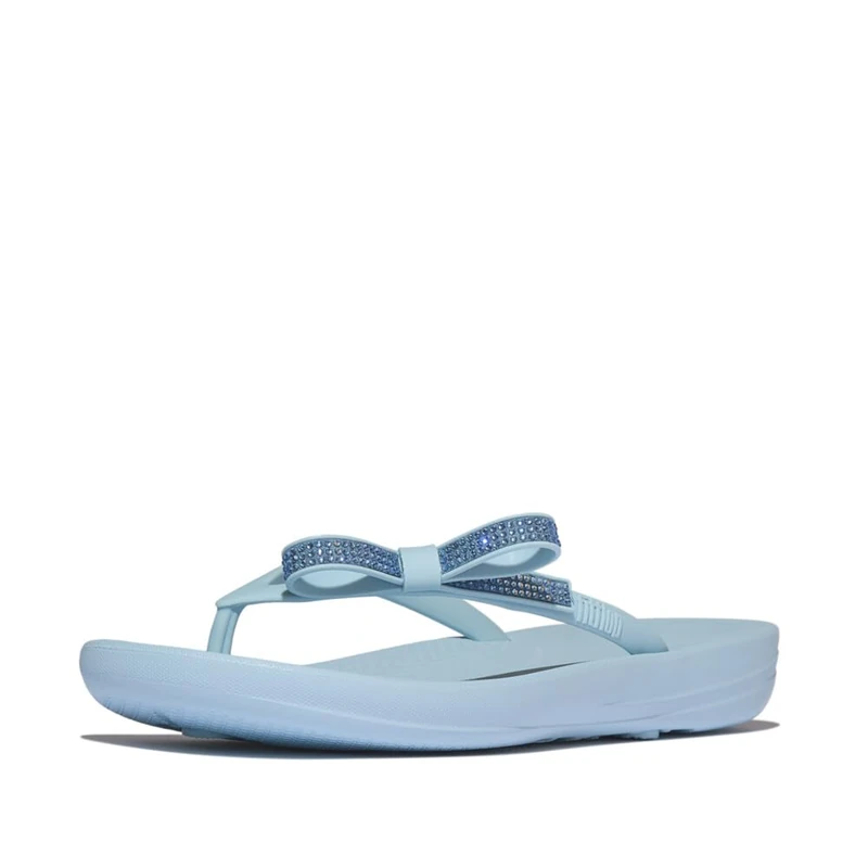 iQUSHION GLITZ-BOW FLIP-FLOPS