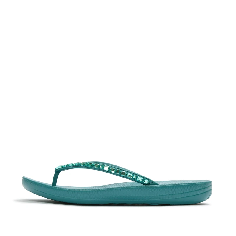iQUSHION MULTI-CRYSTAL ERGONOMIC FLIP-FLOPS