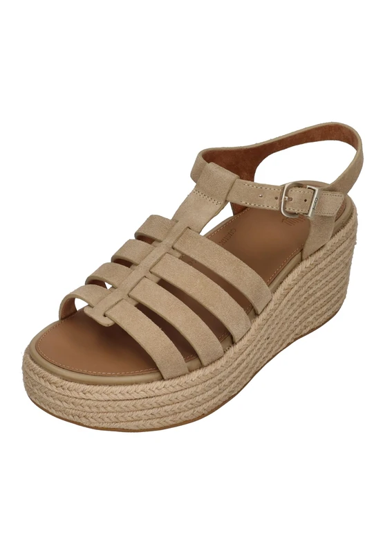 Fitflop PLATFFORMS ESPADR. SUEDE FISHERMAN WEDGE SANDALS