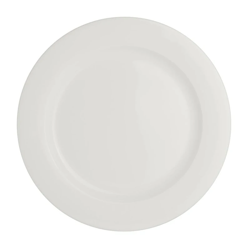 Steelite Monaco White Plate Flat Rim 9inch / 23cm, Case of 24