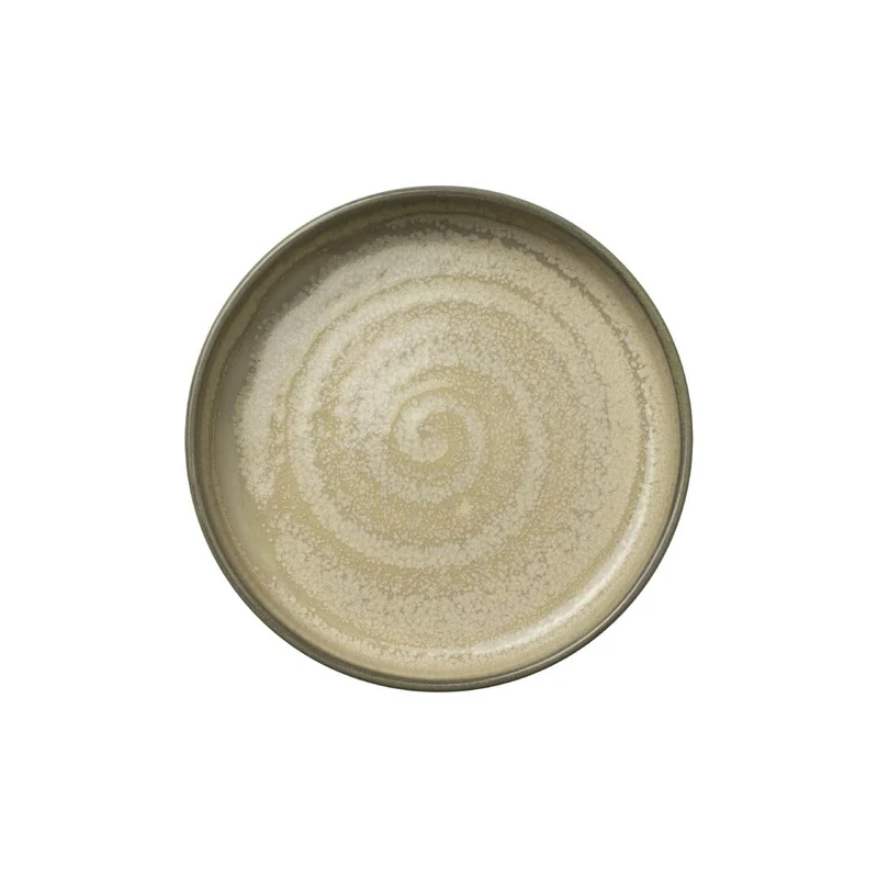 Steelite Aurora Revolution Granite Round Stacking Deep Plate 5.5inch / 13.5cm, Pack of 12