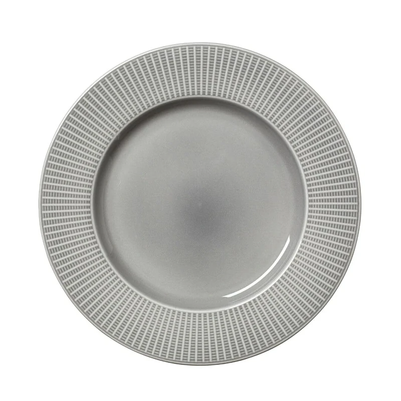 Steelite Willow Mist Large Well Gourmet Plate 11.25inch / 28.5cm, Case of 6