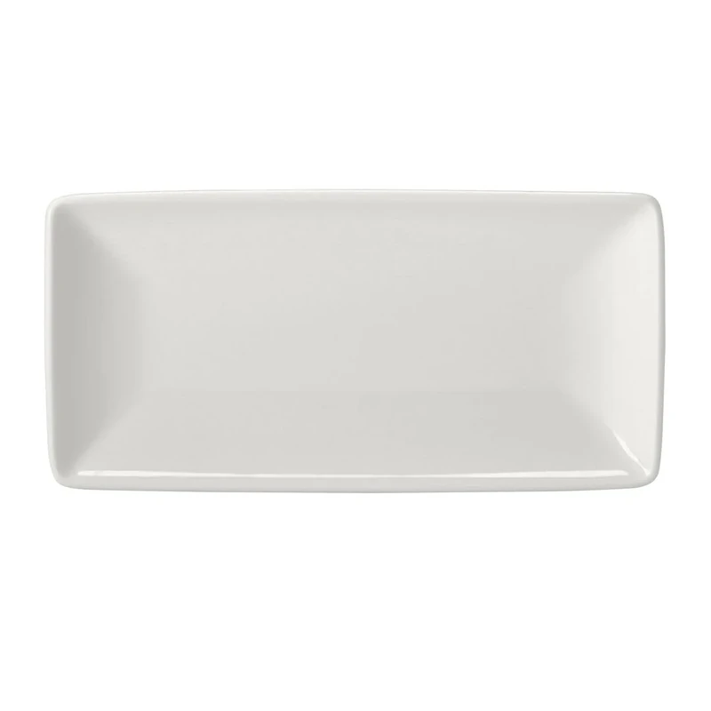 Steelite Taste White Rectangle Plate 20.25 x 10cm, Case of 6