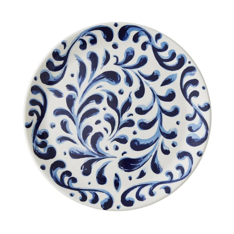 Steelite Messina Blue Coupe Plate 11inch / 28cm, Pack of 12