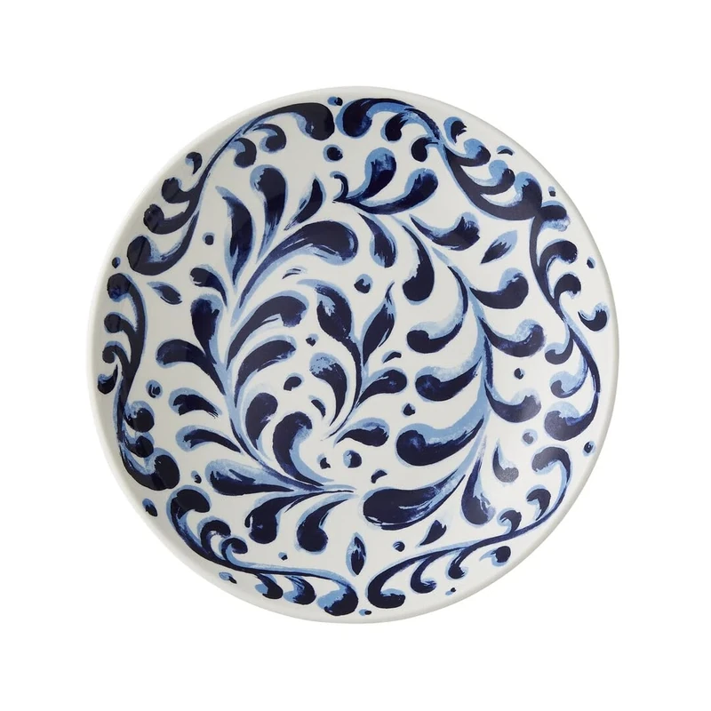 Steelite Messina Blue Coupe Plate 10inch / 25.3cm, Pack of 12